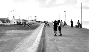 Sheerness: Sheerness, Esplanade and Beach c1955