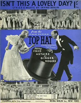 Isnt: Sheet Music Cover - Top Hat