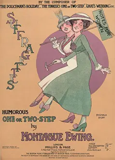 Rigby: Sheet Music Suffragettes Humorous One or Two Step
