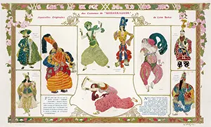 Bakst: Sheherazade Costumes