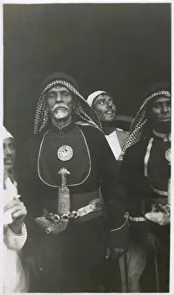 Omani: The Sheik of Muscat, Oman and his right hand man
