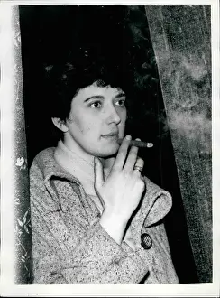 Rattigan: Shelagh Delaney, playwright, with cigar