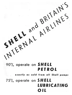 Lubricant: Shell Aviation Fuel & Oil