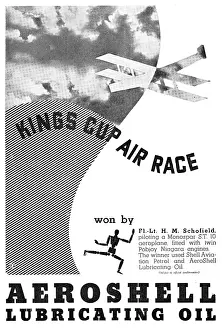 Aeroshell: Shell Aviation Fuels & Lubricants. Aeroshell Oil 1934