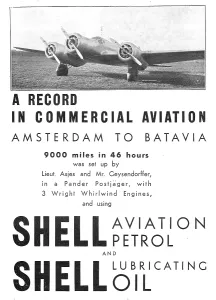 Lubricating: Shell Aviation Petrol & Lubricating Oil