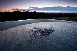 Exploded: Shell burst scar - Fort Douaumont - Verdun