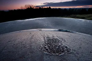 Exploded: Shell burst scar - Fort Douaumont - Verdun