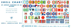 Aeroshell: Shell Chart Of Aircraft Markings Of All Nations: AeroShell