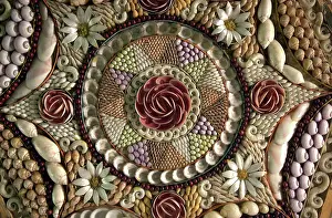 Symmetrical: Shell mosaic