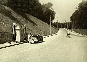 Dobling: Shell petrol station on the Hohenstrasse Vienna