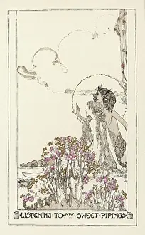 Jessie M King: SHELLEY / HYMN OF PAN