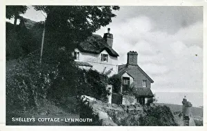 Lynmouth: Shelley's Cottage, Lynmouth, Devon