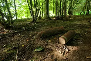Trones: Shells in Trones Wood - Somme Battlefield