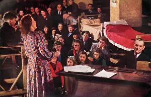 The John Hinde Archive (stephen Bourne): A Shelter Concert in the Crypt of a Church
