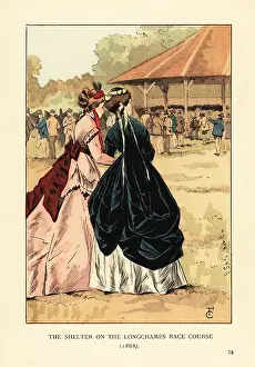 Octave: The shelter on the Longchamps Race Course, 1868