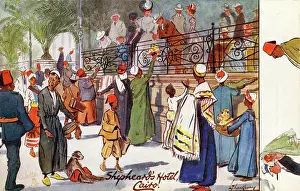 Shepheards: Shepheard's Hotel, Cairo, Egypt