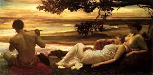 Charms: Shepherd Charms Nymphs, by Leighton