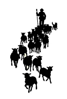 Shepherds: Shepherd and his flock