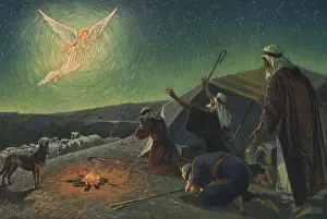 Knees: Shepherds and Angel