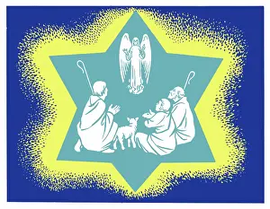 Lynes: Shepherds, Angel and Star