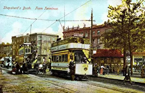 Terminus: Shepherd's Bush tram terminus, West London