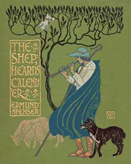 Calender: The Shepherd's Calendar - Cover - Walter Crane