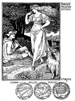 Calender: Shepherd's Calendar - Months of the year - August