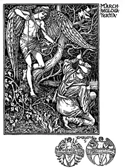 Calender: Shepherd's Calendar - Months of the year - March