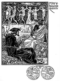 Calender: Shepherd's Calendar - Months of the year - May
