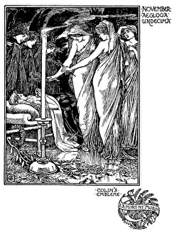 Calender: Shepherd's Calendar - Months of the year - November