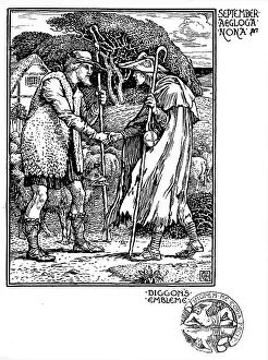 Calender: Shepherd's Calendar - Months of the year - September