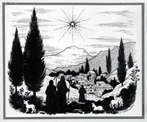Flocks: The Shepherds Coming to Bethlehem