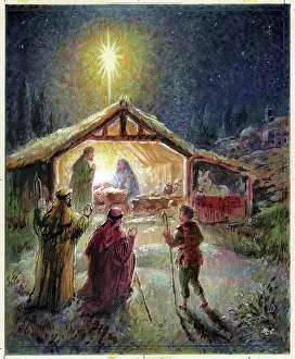 Cooke: Shepherds outside the Holy Stable
