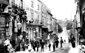Shepton: Shepton Mallet, Town Street 1899