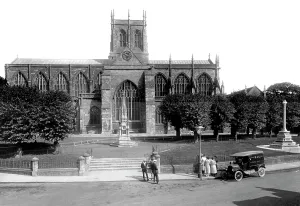 Sherborne: Sherborne, Abbey 1924