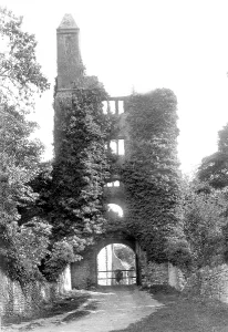 Sherborne: Sherborne, Old Castle Ruins 1900