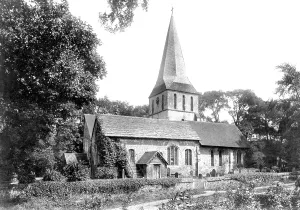 Shere: Shere, St James's Church 1904