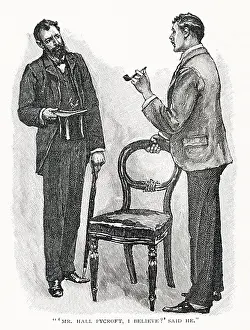 Pinner: Sherlock Holmes - Hall Pycroft attends a job interview
