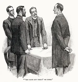 Trevelyan: Sherlock Holmes - Holmes explains the case to Watson and Co