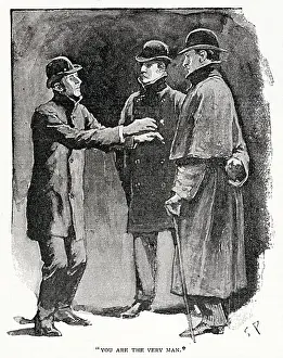 Carbuncle: Sherlock Holmes - Holmes and Watson meet James Ryder