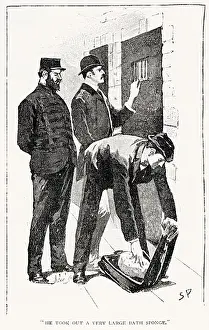 Bradstreet: Sherlock Holmes - Holmes and Watson outside Boone's cell