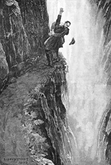Reichenbach: Sherlock Holmes and Moriarty struggle