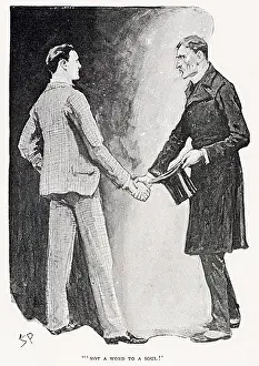 Hatherley: Sherlock Holmes - Mr. Hatherley shakes hands with Stark