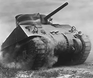 50000: The Sherman tank was the primary battle tank of