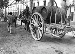 Casks: Sherry transport in Andalusia