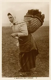 Knitter: A Shetland Peat Carrier