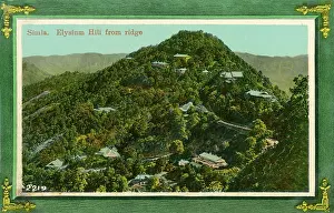 Shimla: Shimla, India - Elysium Hill viewed from the ridge