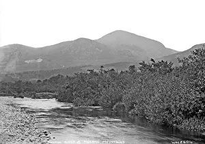 Mournes: Shimna River and Mourne Mountains