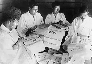Tenno: Shinto priest, 1926