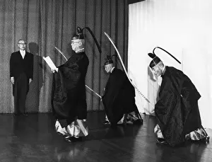 Shintoism: Shinto priests praying for princess Sayoko